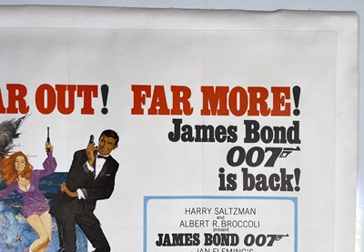 Lot 163 - JAMES BOND - ON HER MAJESTY'S SECRET SERVICE (1969) UK QUAD.