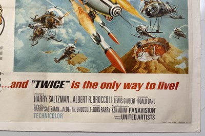 Lot 126 - JAMES BOND - YOU ONLY LIVE TWICE (1967) - UK QUAD POSTER.