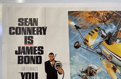 Lot 126 - JAMES BOND - YOU ONLY LIVE TWICE (1967) - UK QUAD POSTER.