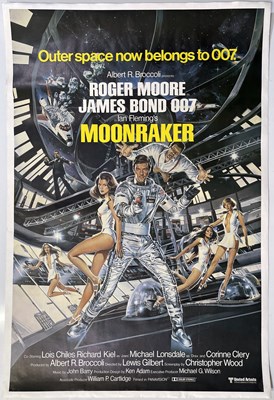 Lot 252 - JAMES BOND - MOONRAKER (1979) US FOUR-SHEET POSTER.