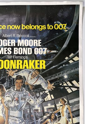 Lot 252 - JAMES BOND - MOONRAKER (1979) US FOUR-SHEET POSTER.