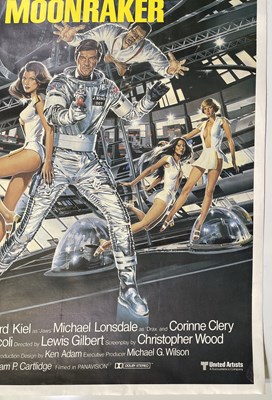 Lot 252 - JAMES BOND - MOONRAKER (1979) US FOUR-SHEET POSTER.