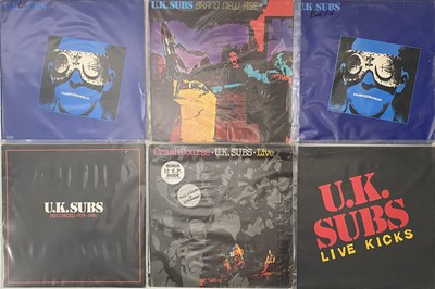 Lot 133 - UK SUBS - 1979-1990 - LP / 12" ARCHIVE