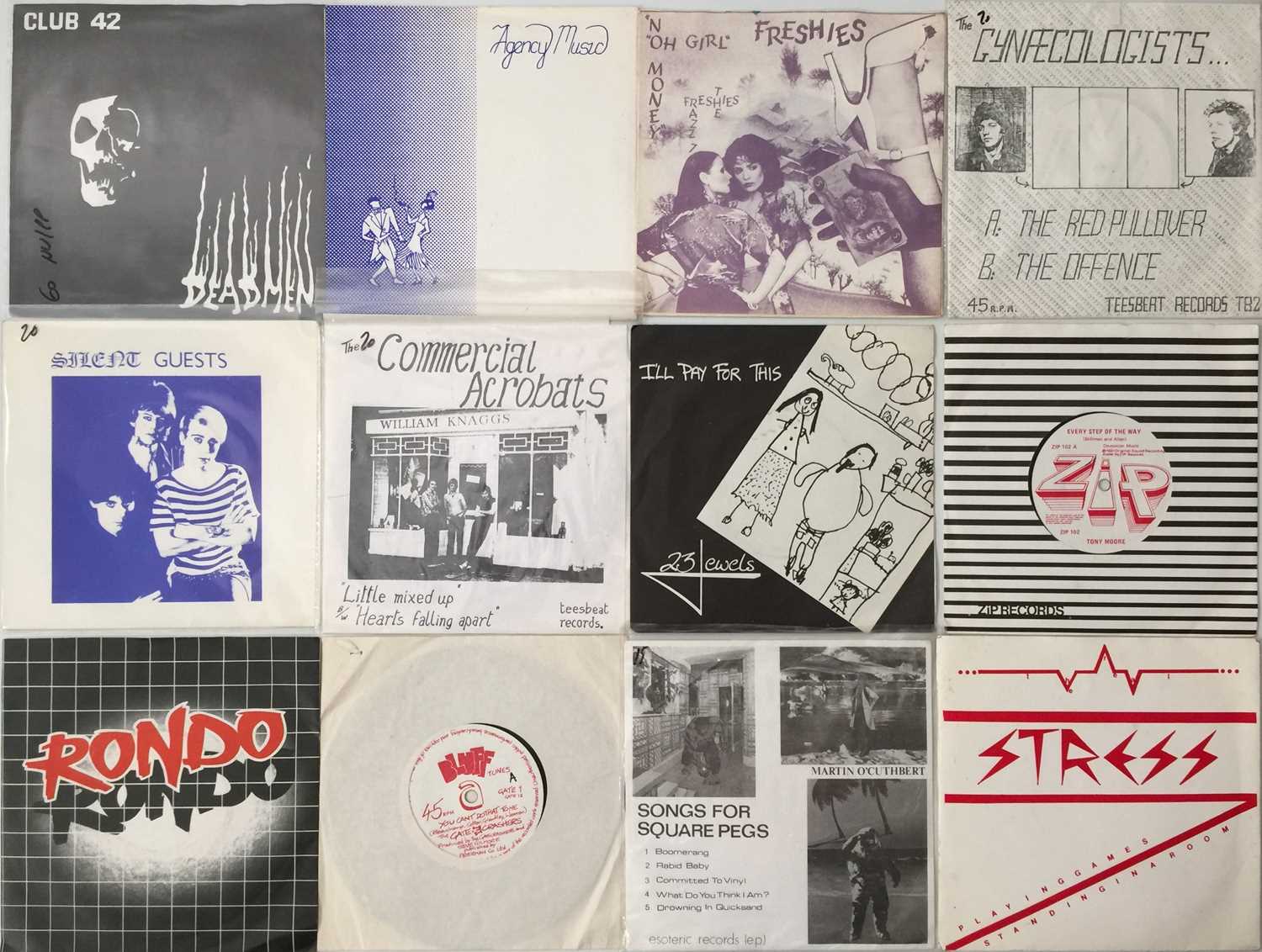 Lot 175 - NEW WAVE/ POWER POP/ POST PUNK - 7" COLLECTION