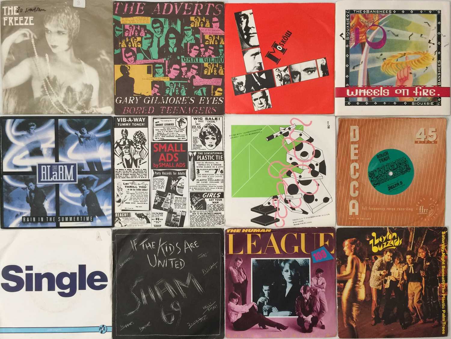 Lot 177 - POST PUNK/ NEW WAVE - 7" COLLECTION