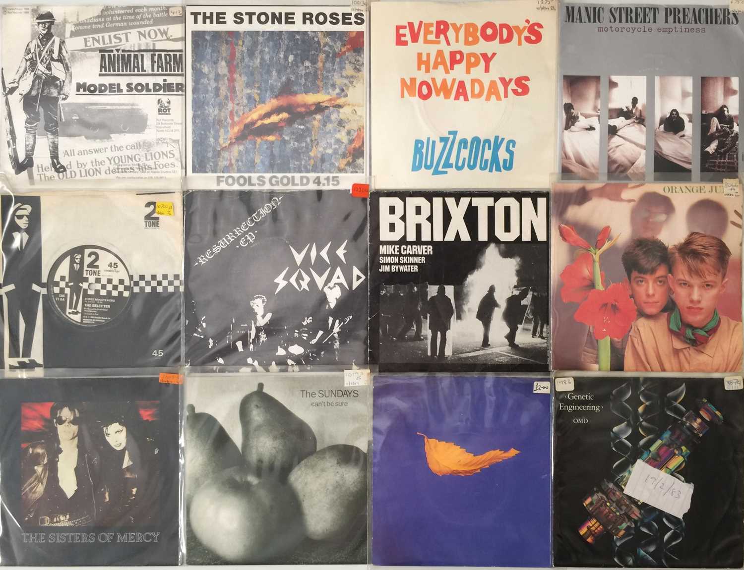 Lot 209 - COOL/ SYNTH POP/ WAVE/ INDIE/ PUNK - 7" COLLECTION