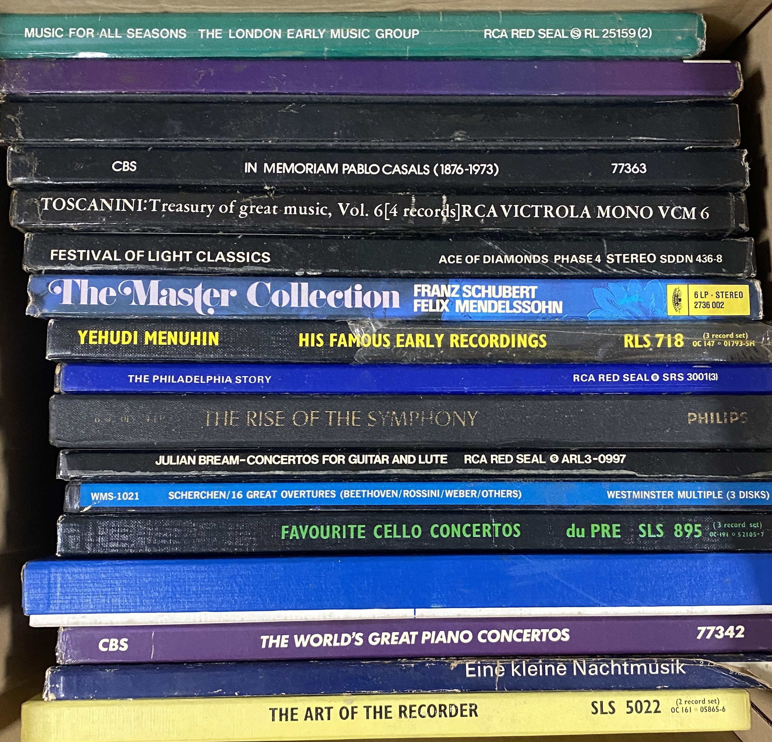 Lot 3 - LARGE LP BOX SET COLLECTION