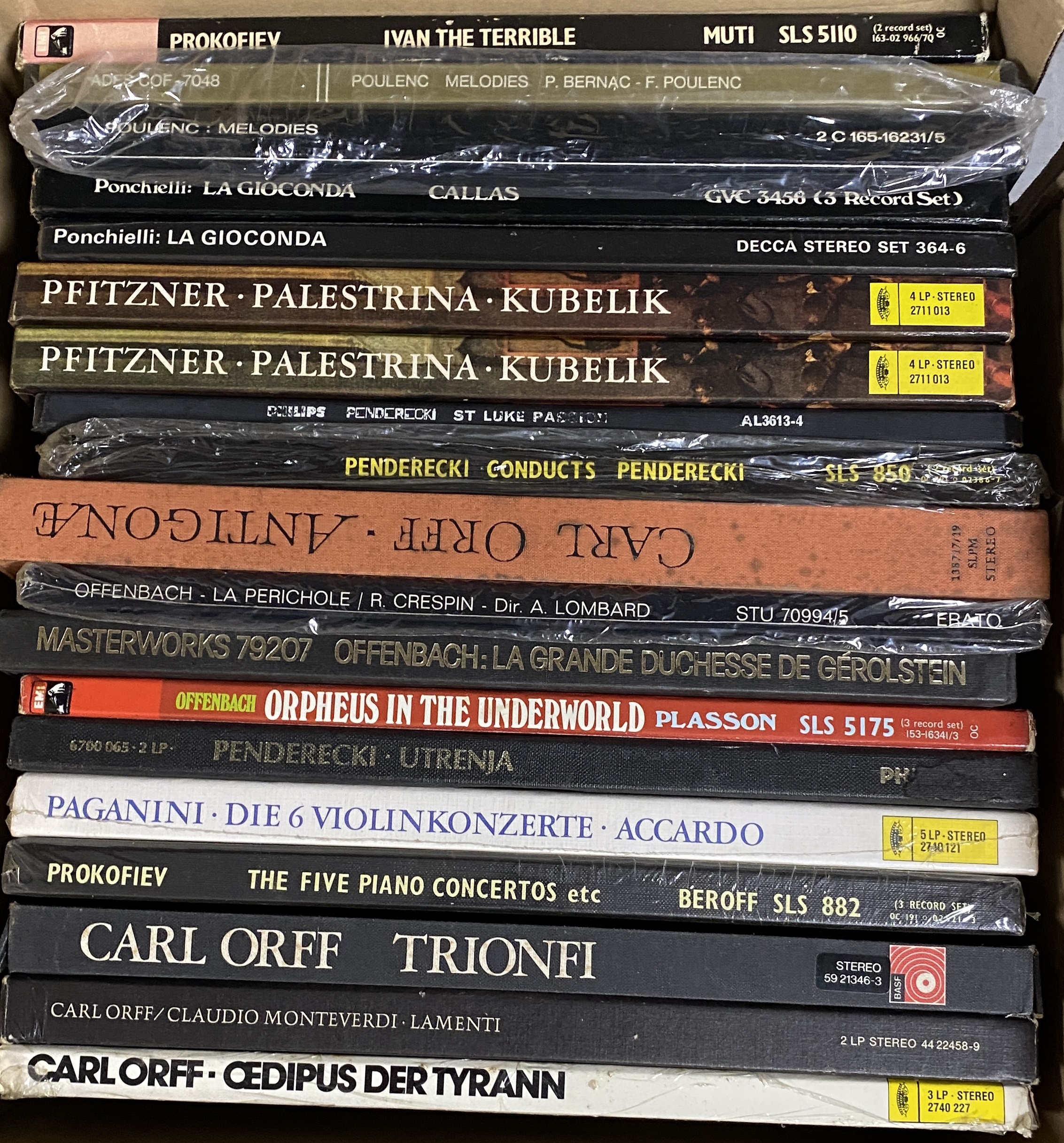 Lot 3 - LARGE LP BOX SET COLLECTION