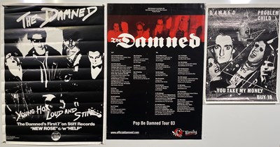 Lot 162 - THE DAMNED - POSTER COLLECTION.