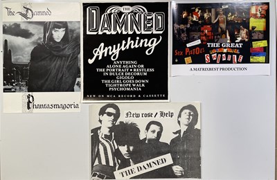 Lot 162 - THE DAMNED - POSTER COLLECTION.