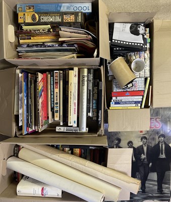 Lot 395 - THE BEATLES - BOOK, POSTER AND MEMORABILIA COLLECTION.