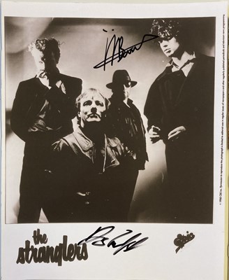 Lot 368 - THE STRANGLERS - SIGNED ITEMS - LOT 368