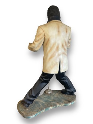 Lot 351 - LARGER THAN LIFE-SIZE ELVIS PRESLEY FIGURINE.