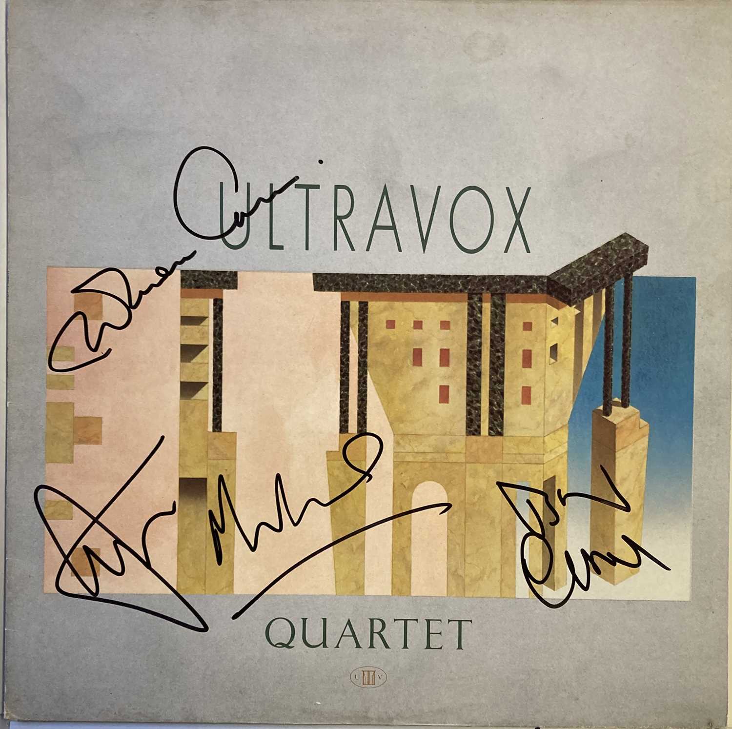 Lot 369 - ULTRAVOX SIGNED LP