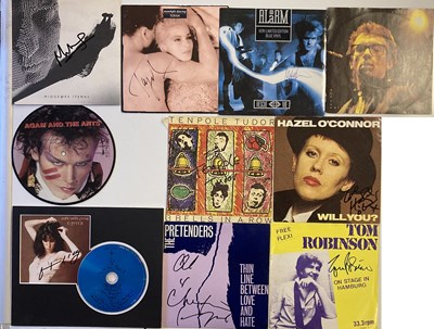 Lot 371 - ASSORTED SIGNED ITEMS INC ADAM ANT / PATTI SMITH