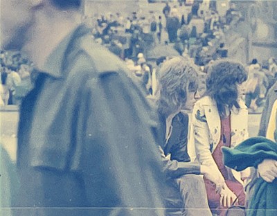 Lot 569 - THE GRATEFUL DEAD - PHOTO NEGATIVES FROM THE 1967  TOMPKINS SQUARE PARK CONCERT, SOLD WITH COPYRIGHT.