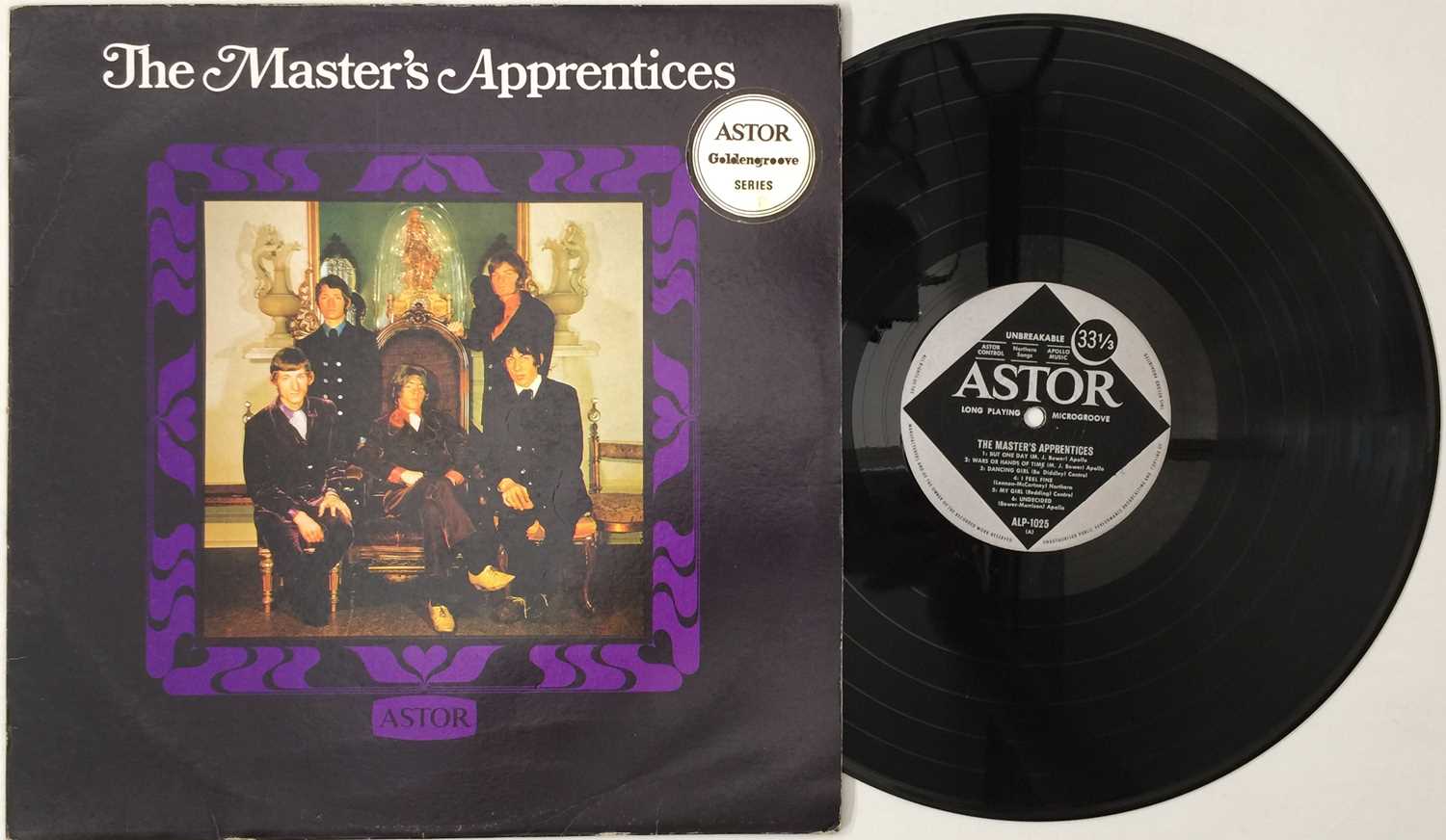 Lot 183 - THE MASTER'S APPRENTICES - S/T LP (AUSTRALIAN GARAGE - ASTOR ALP 1025)