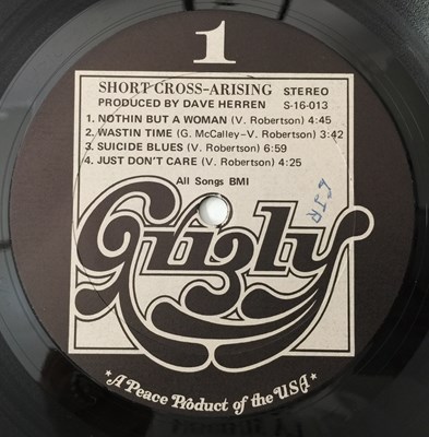 Lot 184 - SHORT CROSS - ARISING LP (US STEREO OG - GRIZLY RECORDS S-16-013)