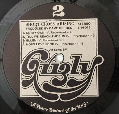 Lot 184 - SHORT CROSS - ARISING LP (US STEREO OG - GRIZLY RECORDS S-16-013)