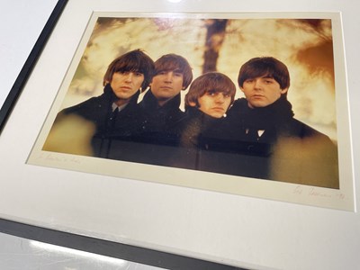 Lot 294 - ROBERT FREEMAN - SIGNED 'WITH THE BEATLES' 1/1 PRINT.