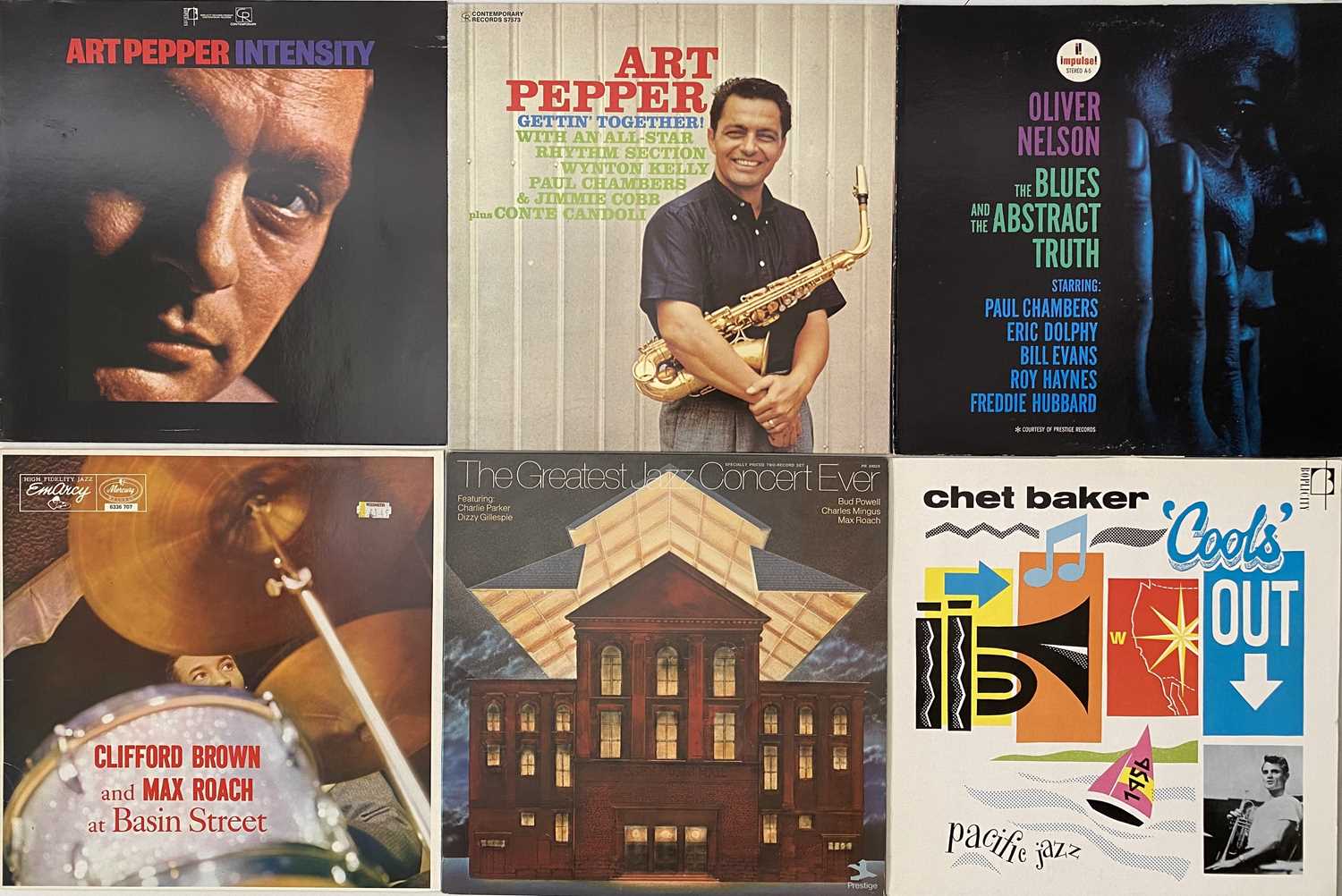 Lot 1 - JAZZ LP COLLECTION (BOP/ COOL/ TRAD)