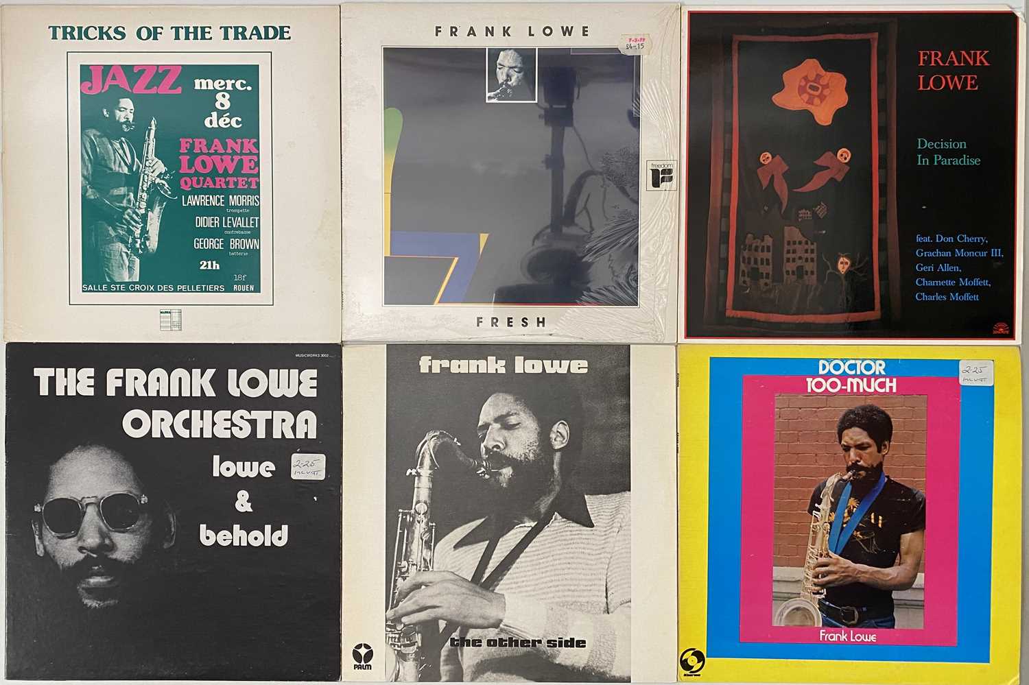 Lot 8 - FRANK LOWE - LP PACK