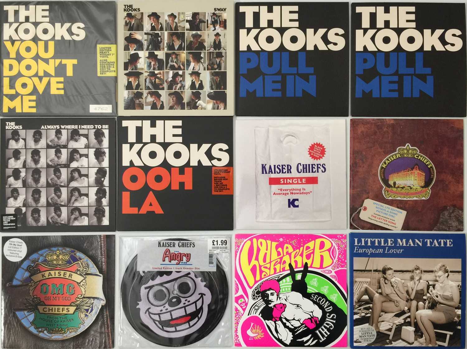 Lot 233 - ROCK/INDIE/ALT - 'K-M ARTISTS' - 7" COLLECTION