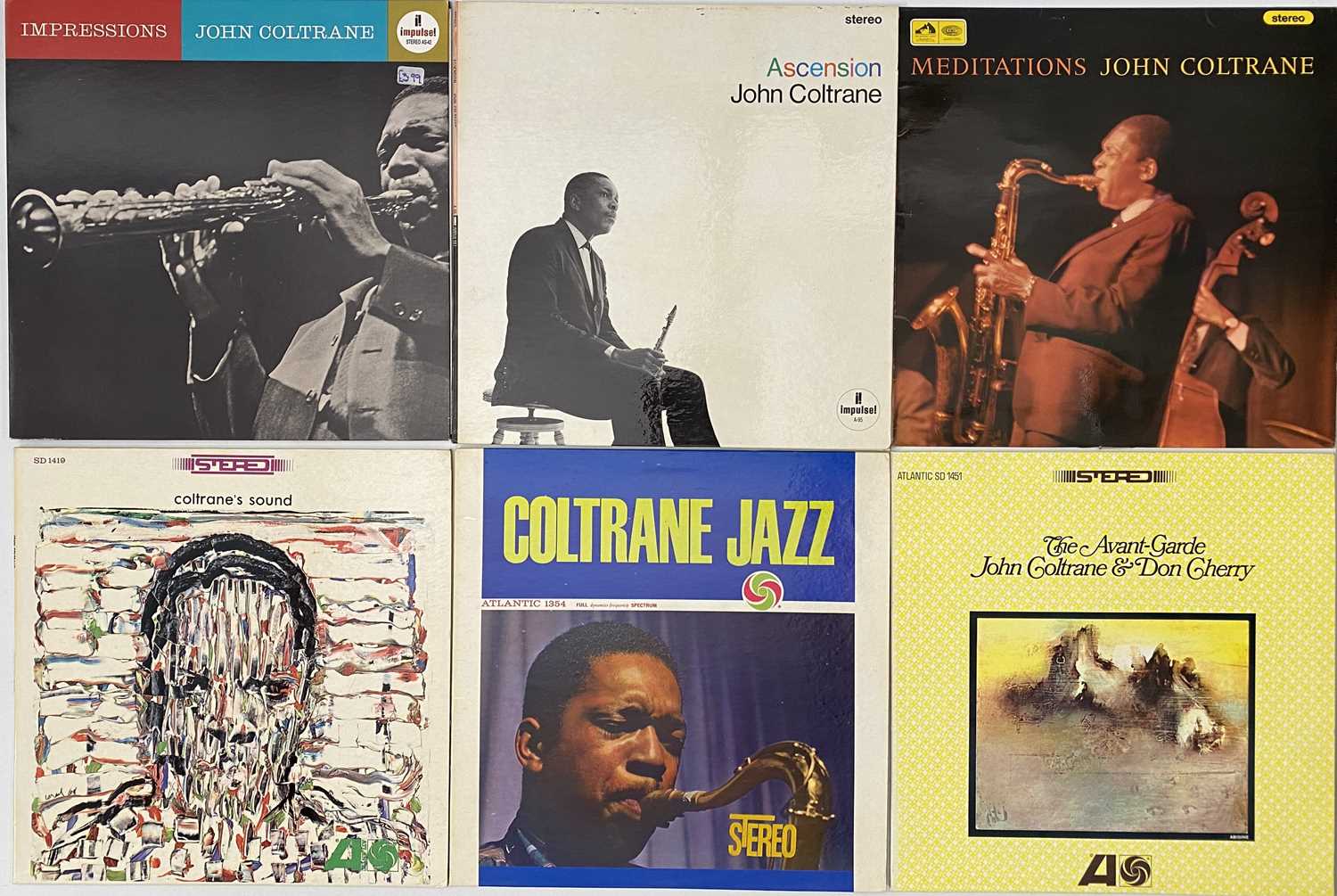 Lot 14 - JOHN COLTRANE - LP PACK