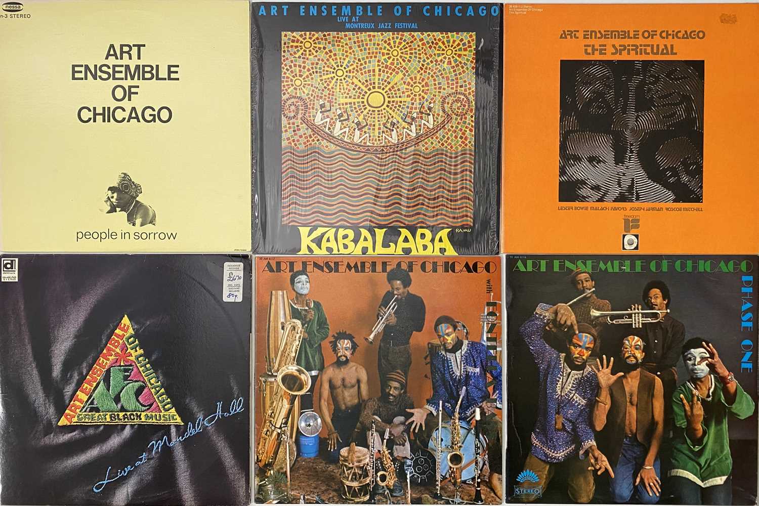 Lot 15 - ART ENSEMBLE OF CHICAGO - LP PACK