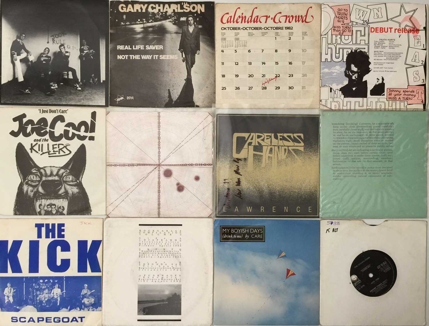 Lot 240 - POST PUNK/ NEW WAVE/ POWER POP - 7" PACK