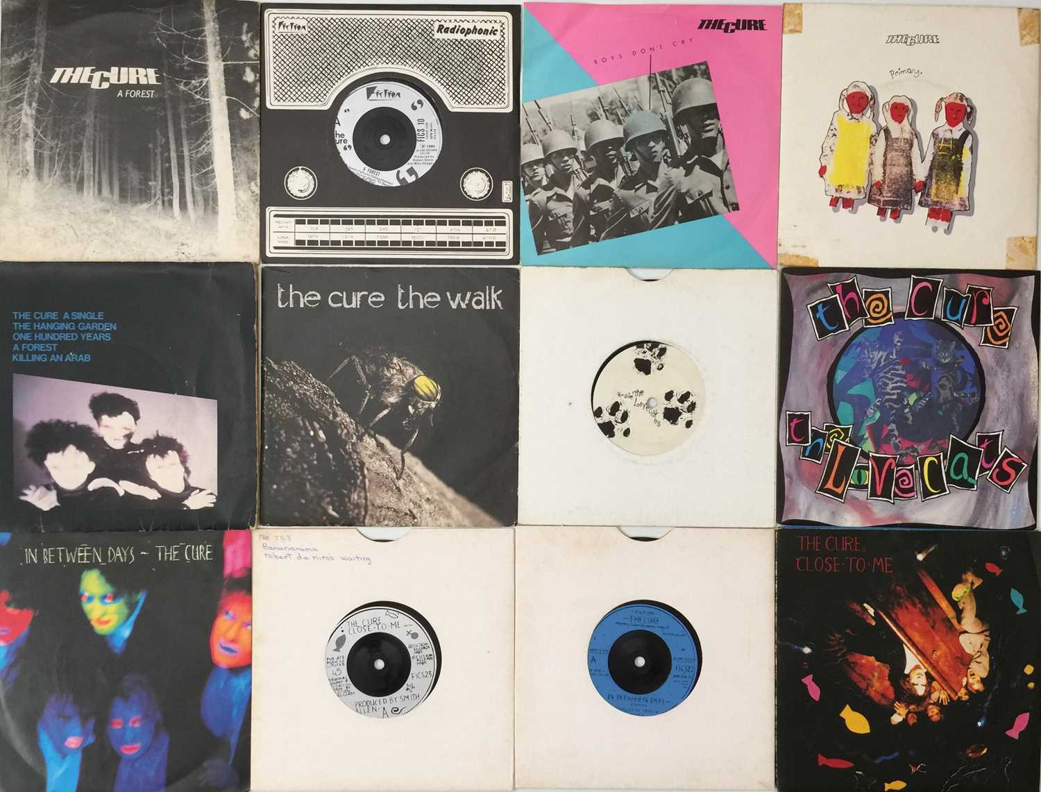 Lot 247 - THE CURE - 7" COLLECTION