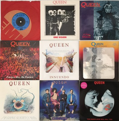 Lot 248 - QUEEN - 7" COLLECTION