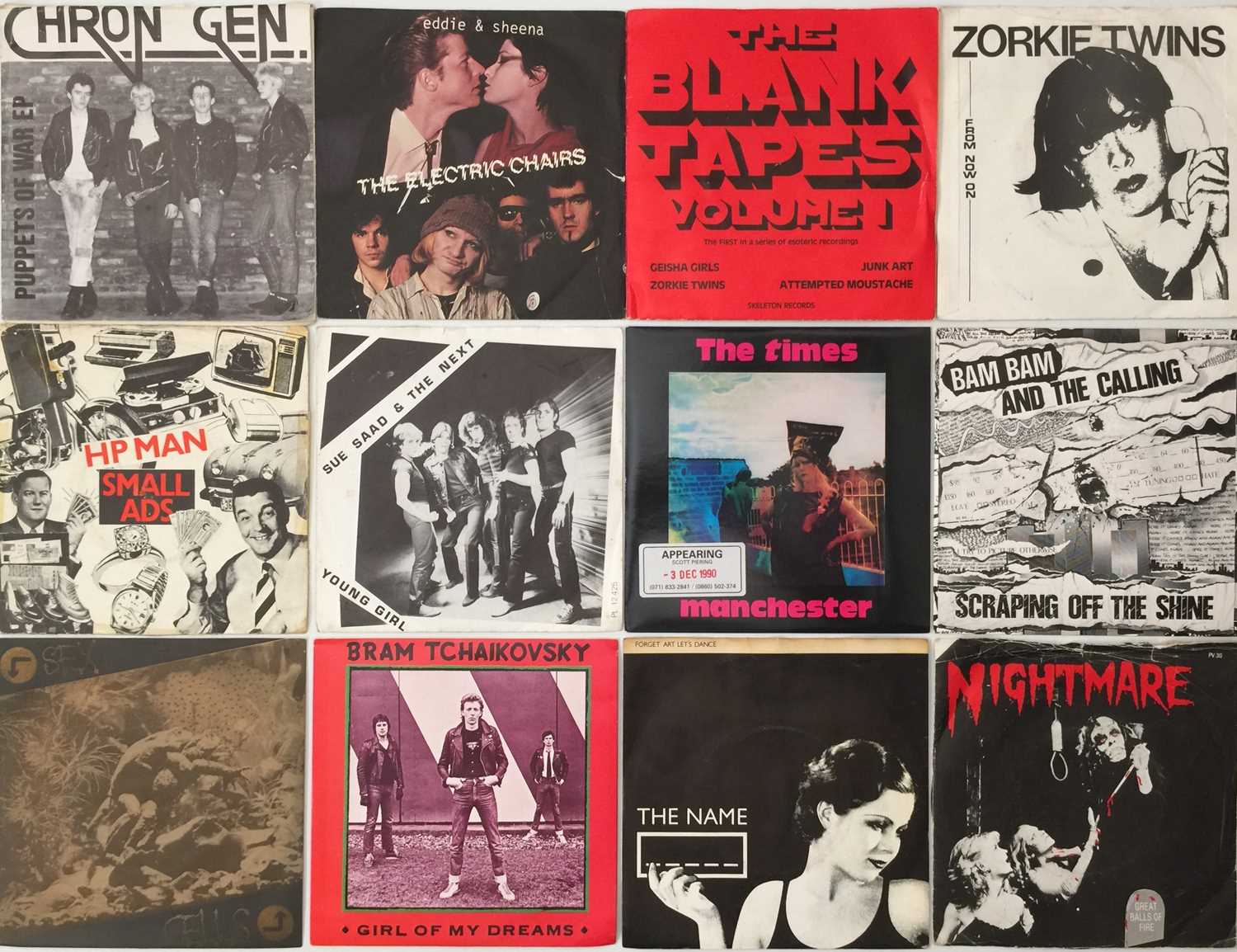 Lot 256 - PUNK/ WAVE - 7" COLLECTION