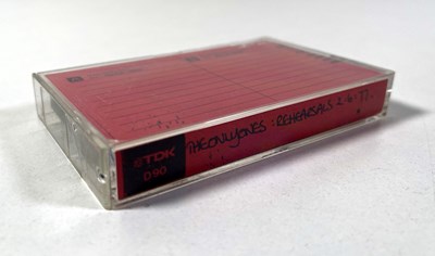Lot 545 - THE ONLY ONES - REHEARSAL CASSETTE 1977.