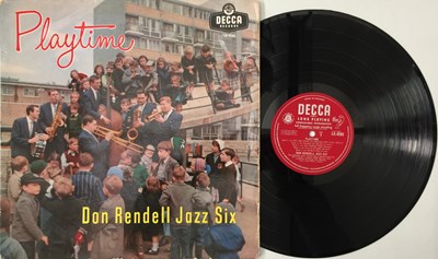 Lot 20 - DON RENDELL JAZZ SIX - PLAYTIME LP (ORIGINAL UK PRESSING - DECCA LK 4265)