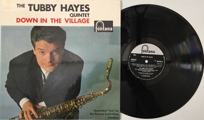 Lot 22 - TUBBY HAYES QUINTET - DOWN IN THE VILLAGE LP (ORIGINAL UK PRESSING - FONTANA 680 998 TL)