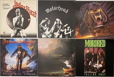 Lot 273 - METAL / HEAVY ROCK - LP / 12" COLLECTION