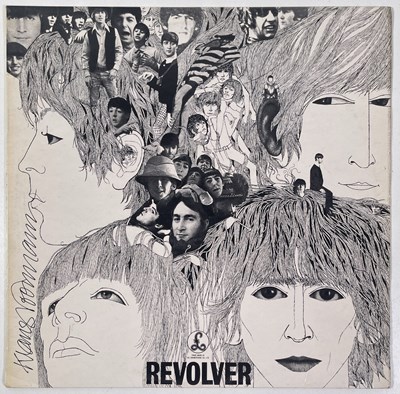 Lot 311 - THE BEATLES - REVOLVER - SLEEVE SIGNED BY KLAUS VOORMANN.