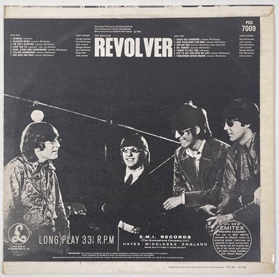 Lot 311 - THE BEATLES - REVOLVER - SLEEVE SIGNED BY KLAUS VOORMANN.