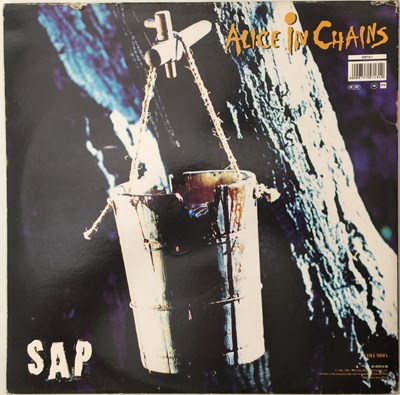 Lot 278 - ALICE IN CHAINS - JAR OF FLIES / SAP LP (ORIGINAL YELLOW/BLUE VINYL EU 1994 PRESSING -COLUMBIA 475713 1)