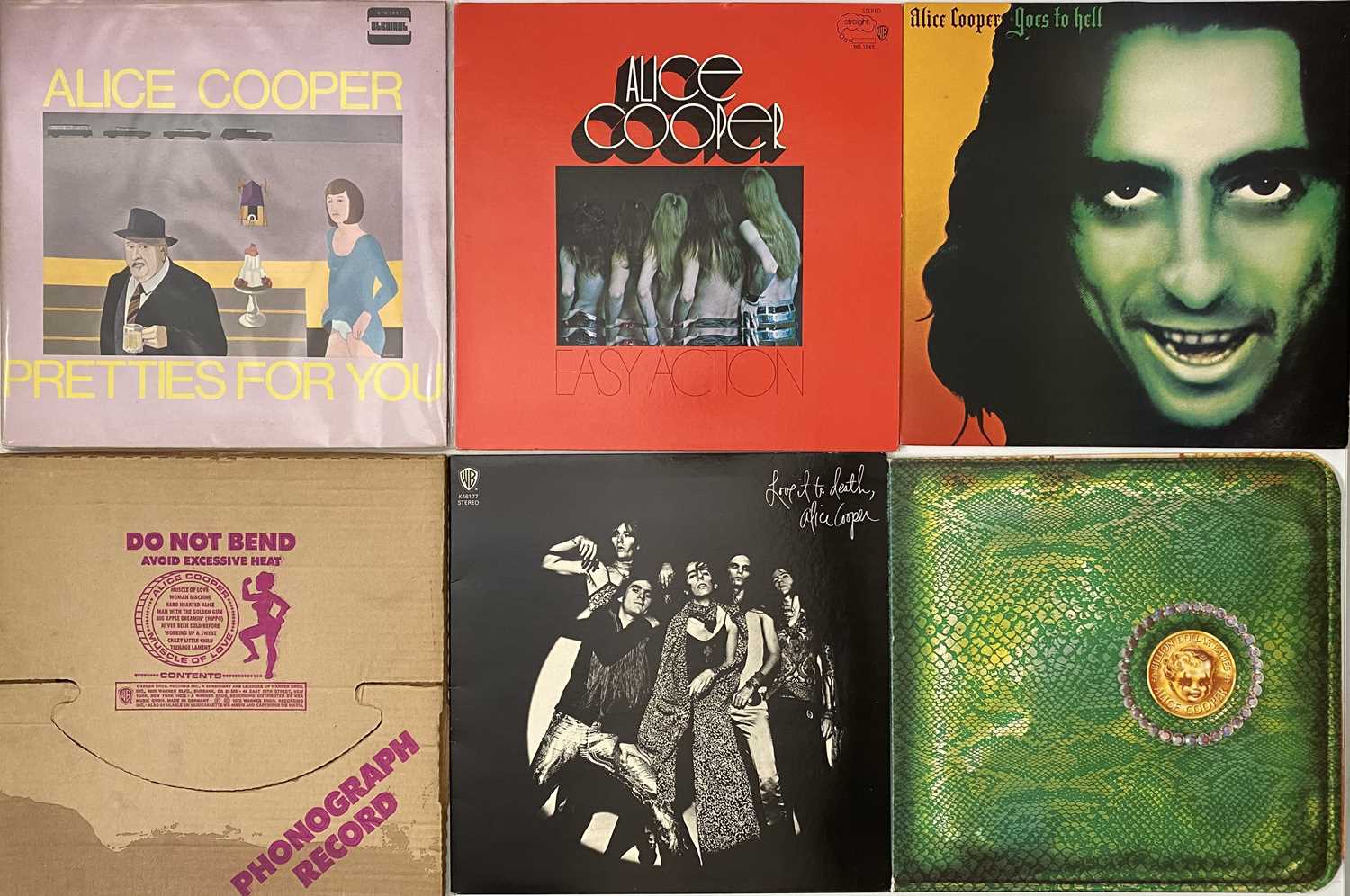 Lot 276 - ALICE COOPER - LP / 12"  COLLECTION