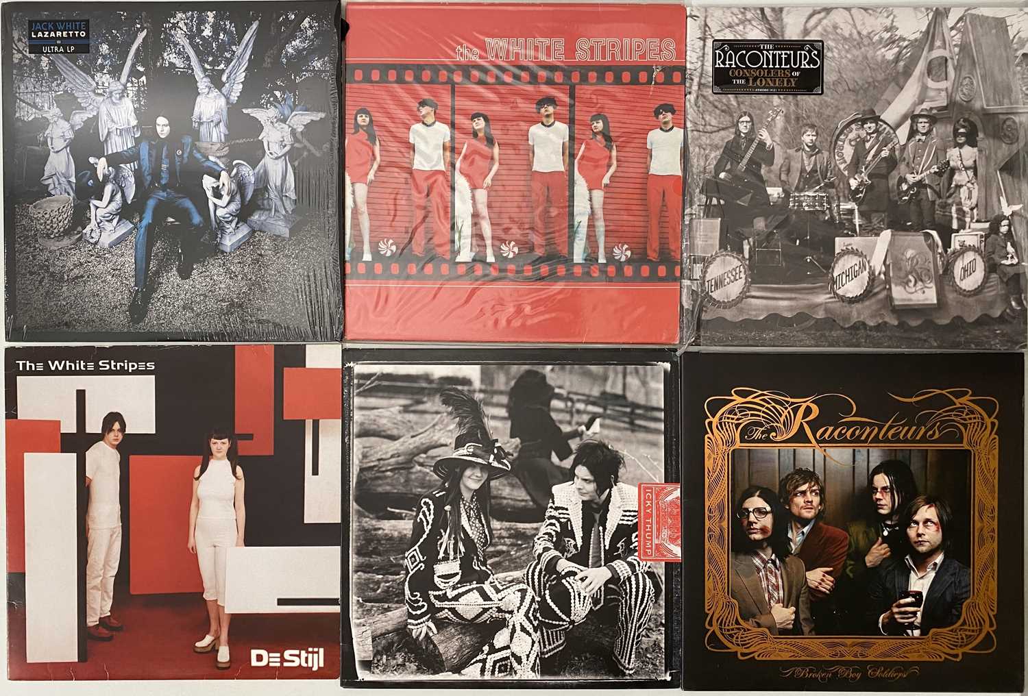 Lot 294 - THE WHITE STRIPES & RELATED - LP COLLECTION