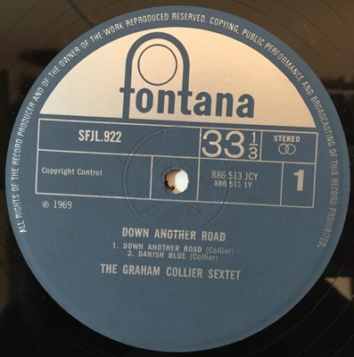 Lot 671 - Graham Collier Sextet - Down Another Road LP (Original UK Release - Fontana SFJL 922)