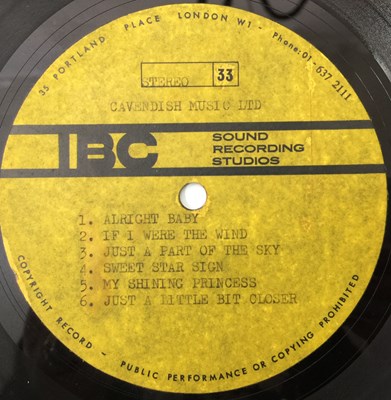 Lot 1159 - UNKNOWN - IBC SOUND RECORDING STUDIOS ACETATE LP (VARIOUS ARTISTS - LIKELY LATE 60s/EARLY 70s ROCK)