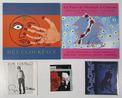 Lot 286 - ELVIS COSTELLO - SIGNED ITEMS.