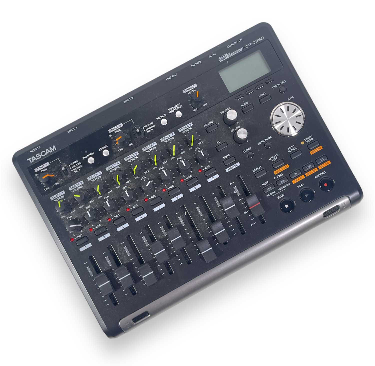 Lot 12 TASCAM DP03SD DIGITAL PORTASTUDIO MULTITRACK