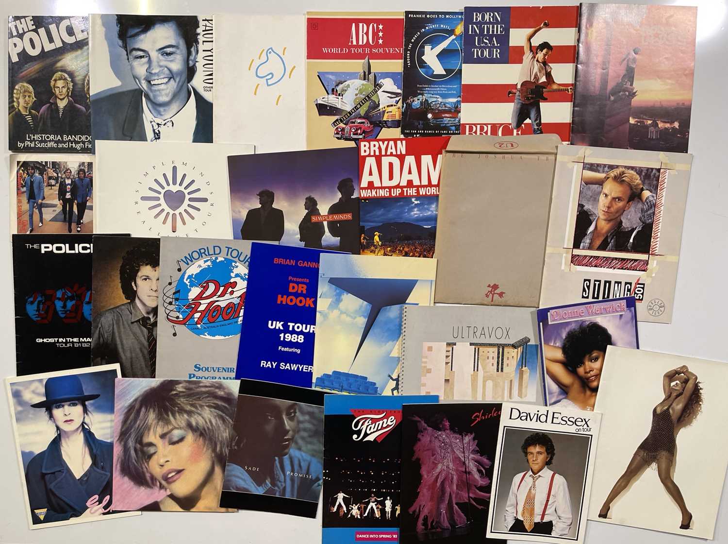 Lot 117 - CONCERT PROGRAMME COLLECTION - 1980S/1990S