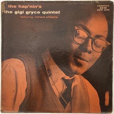 Lot 79 - THE GIGI GRYCE QUINTET - THE HAP'NIN'S LP (NEW JAZZ US OG - NJLP 8246)