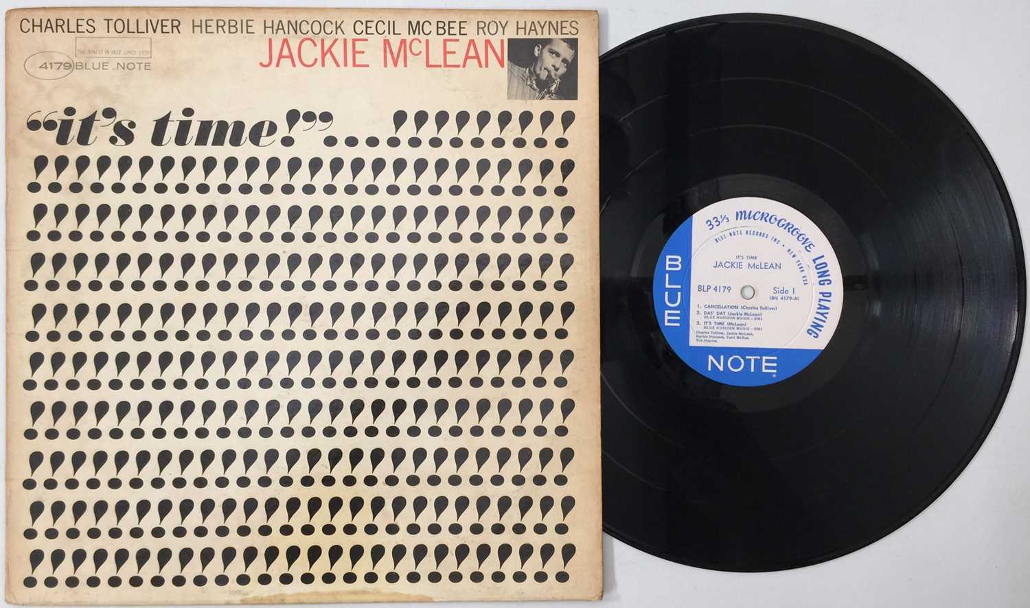 Lot 82 - JACKIE MCLEAN - IT'S TIME LP (US MONO ORIGINAL - NYC DG LABELS - BLUE NOTE BLP 4179)