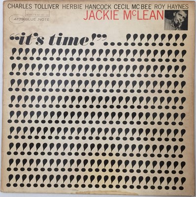 Lot 82 - JACKIE MCLEAN - IT'S TIME LP (US MONO ORIGINAL - NYC DG LABELS - BLUE NOTE BLP 4179)